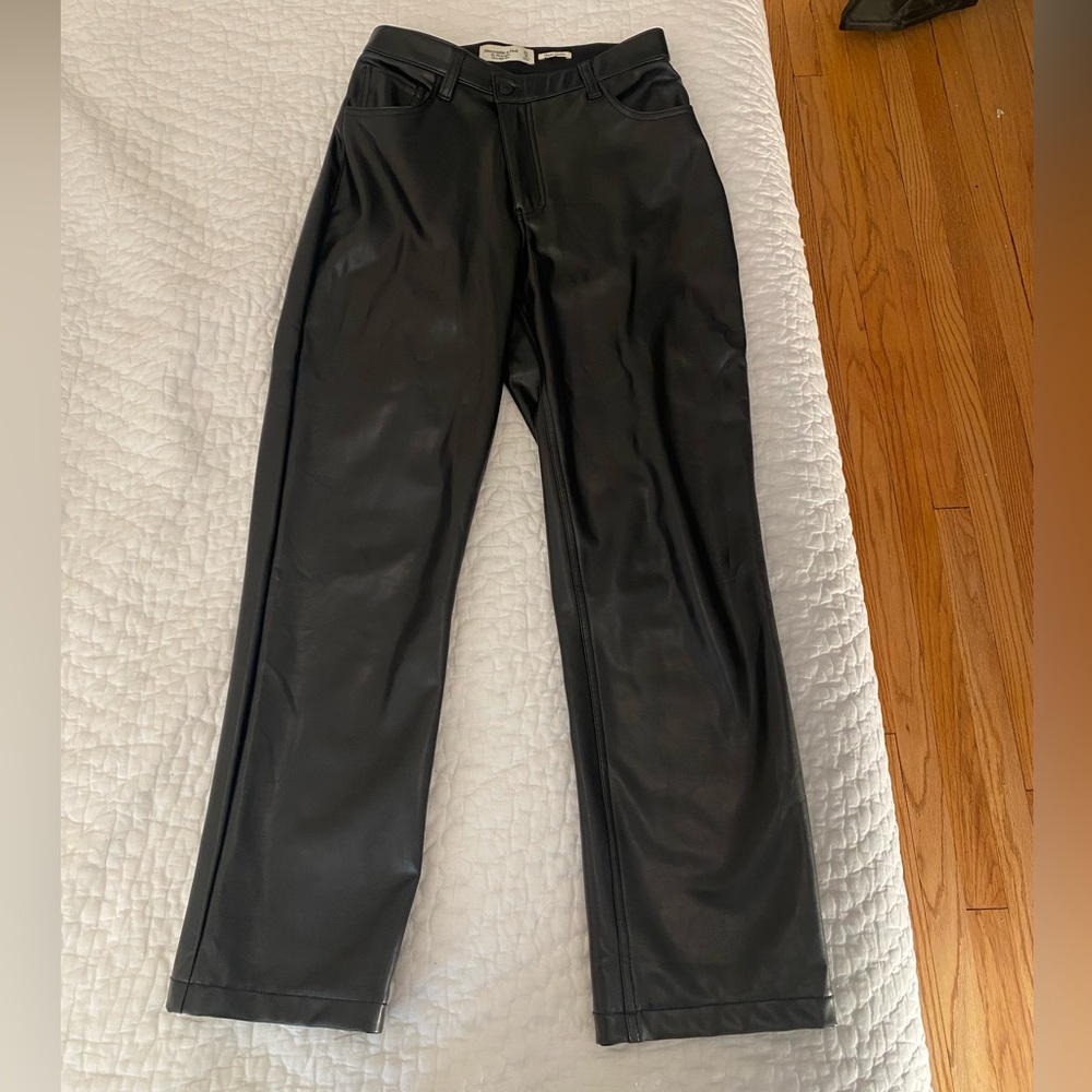 Abercrombie & Fitch Leather Pants
